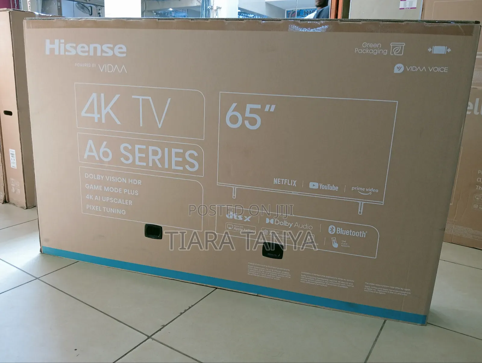 Hisense 65" Smart Uhd Led Tv A6