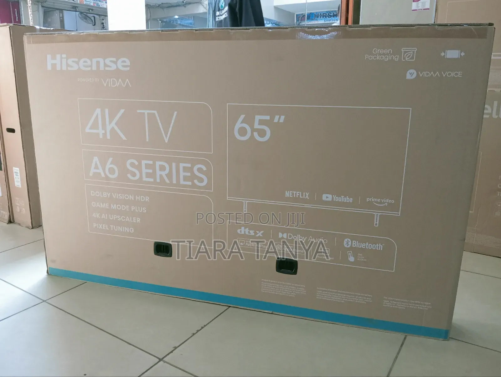 Hisense 65" Smart Uhd Led Tv A6