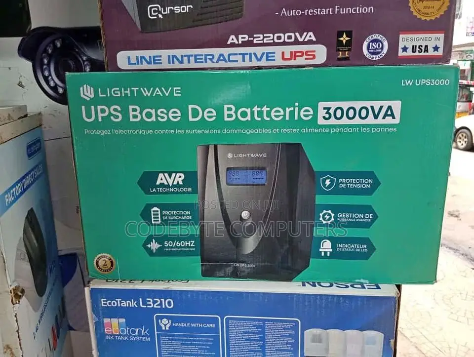 Lightwave 3000va Ups, Lw-3000