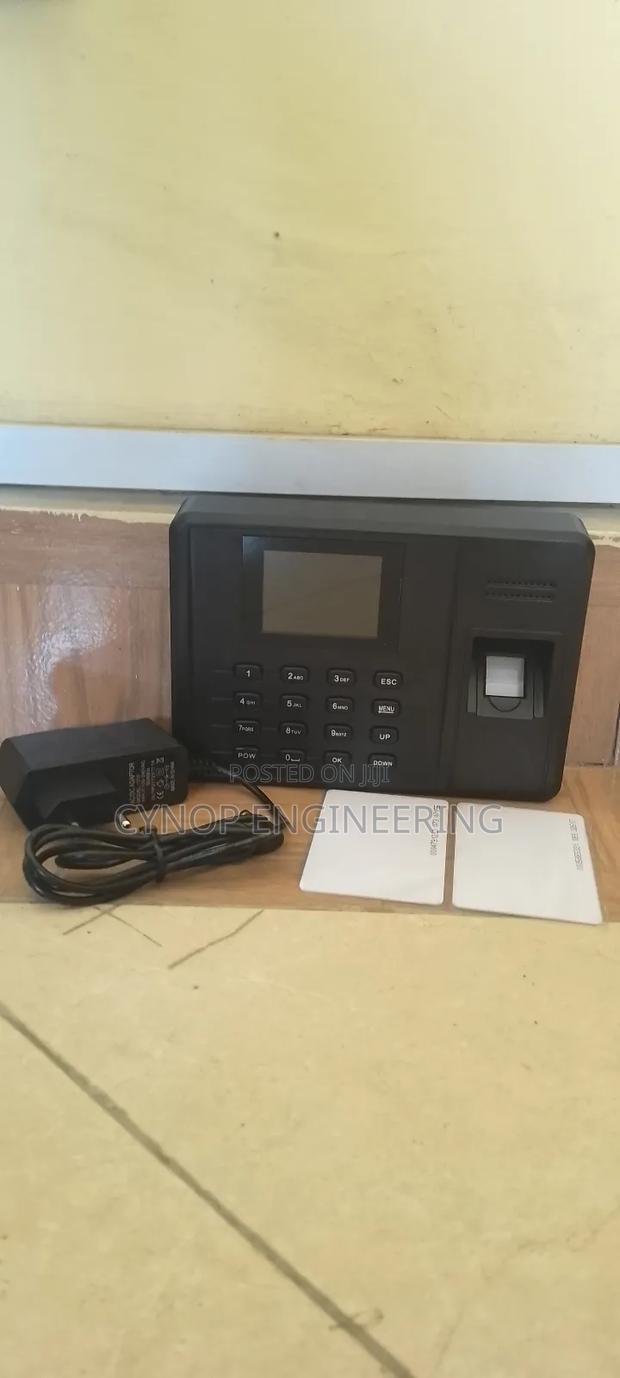 School Attendance Biometric Passcode System - main view