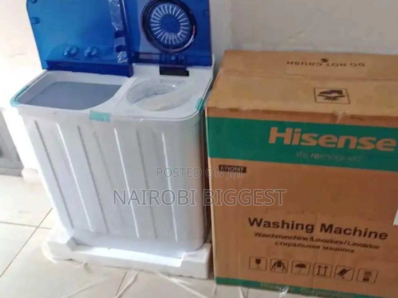 Hisense 11kg Washing Machine Twin Tub