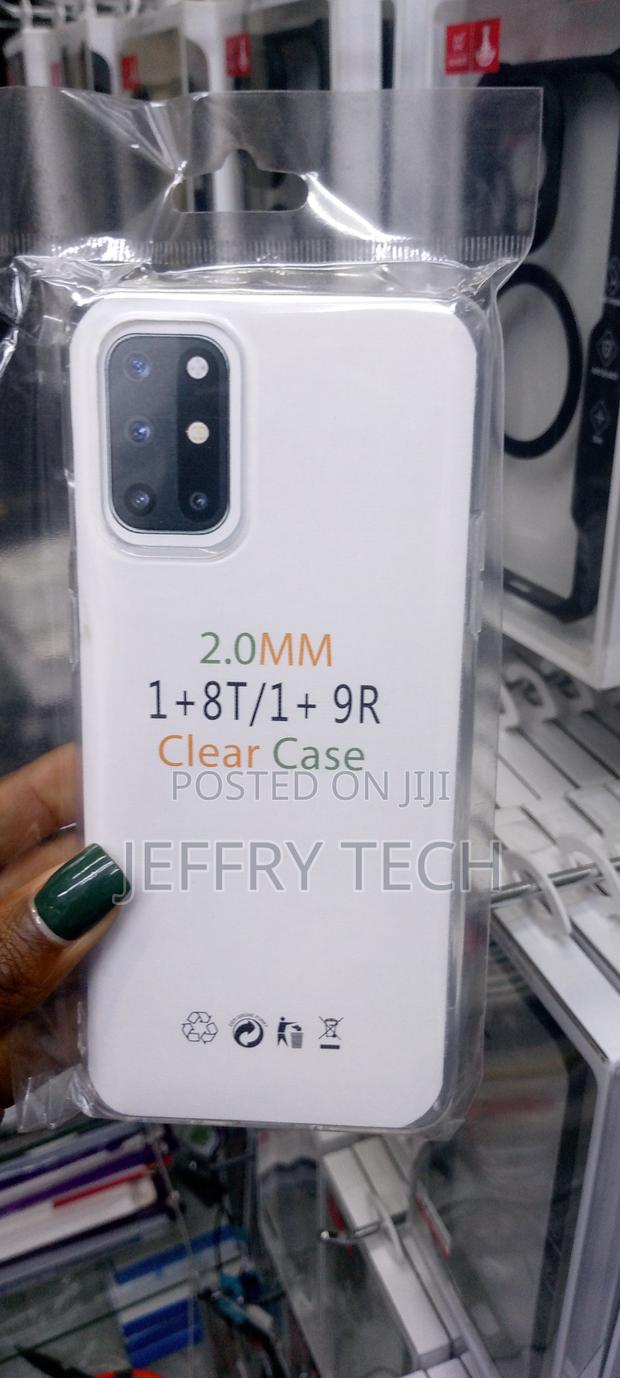 Oneplus 8T 5G Oneplus 9R Case Clear Floral Flower Pattern So - thumbnail 2