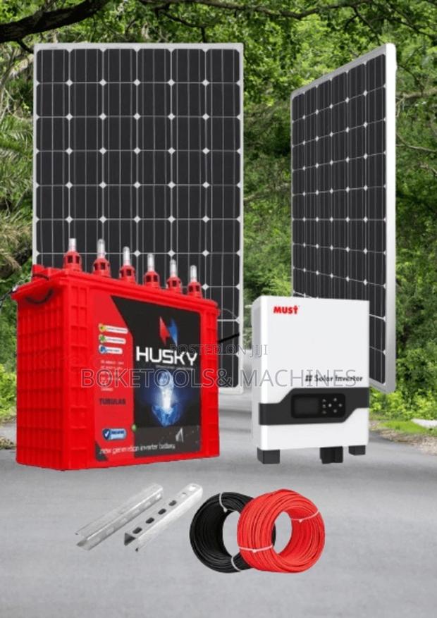 400watts Solar System Kit With Tall Tubular Batteries - main view