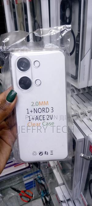 Oneplus Nord 3/Oneplus Ace 2V Case Transparent, Military-Gra - thumbnail 2