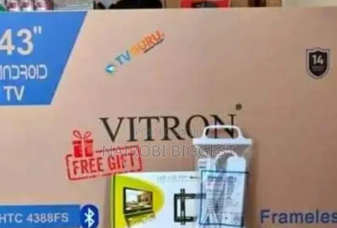 Vitron 43 Inches Smart Android Tv Gifts
