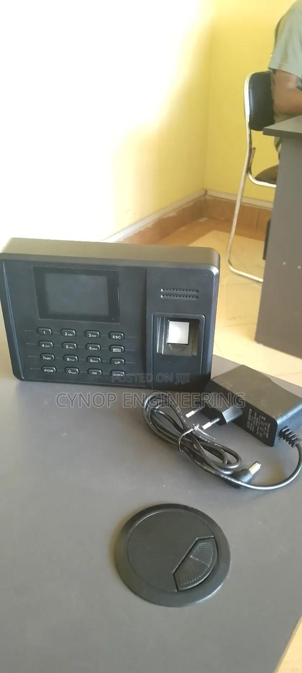 Hospital Biometric Time Attendance - main view