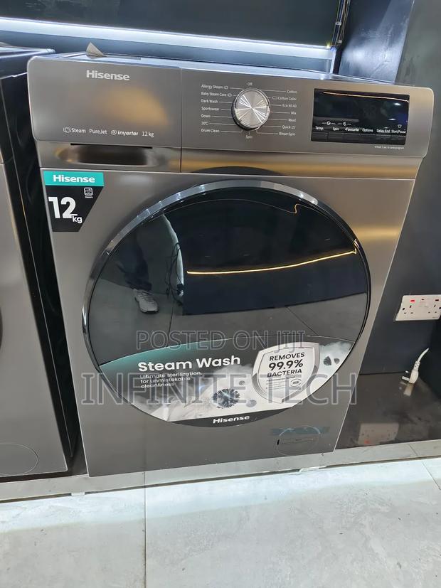 Hisense 12kg Front Load Washing Machine - main view