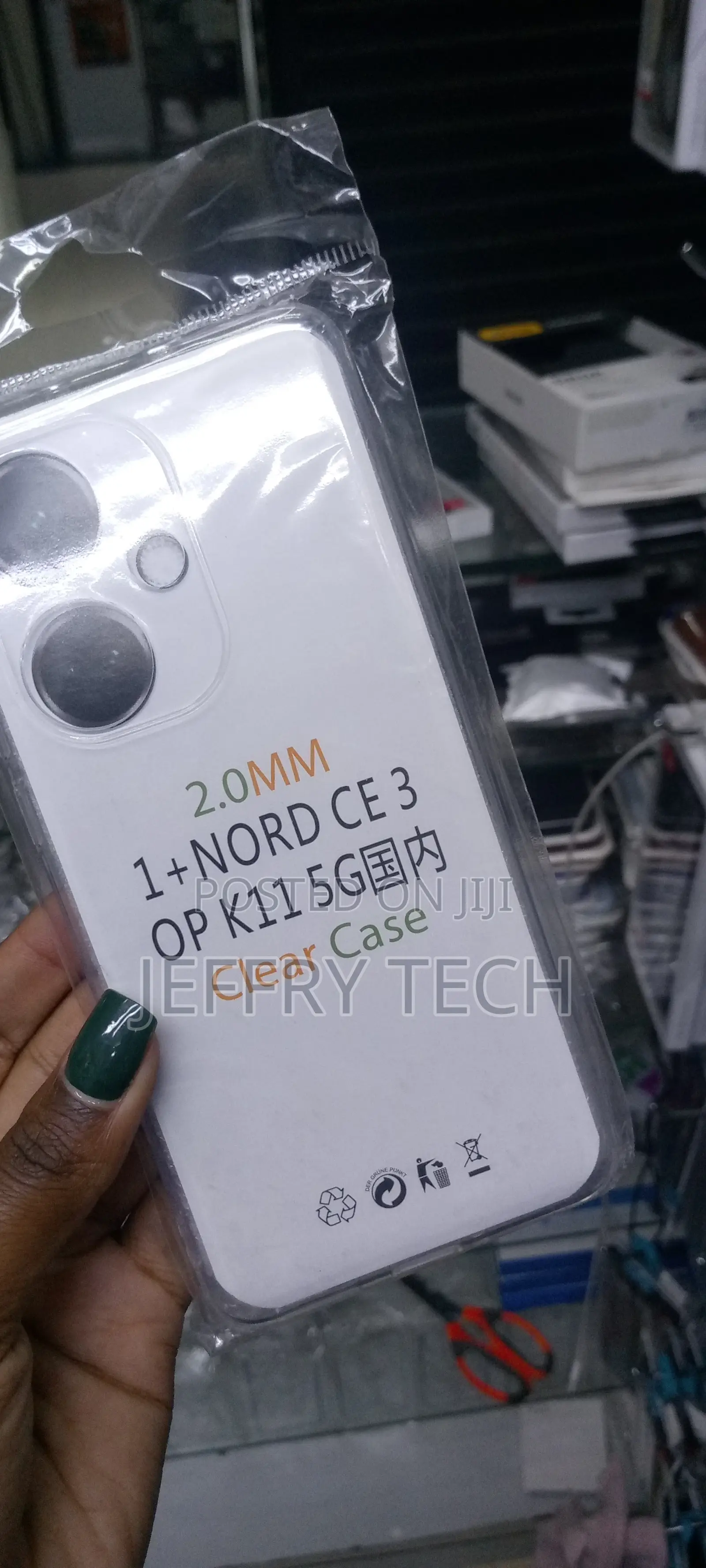 Back Cover for Oneplus Nord CE 3/Oppo -5g (Slimflexible|