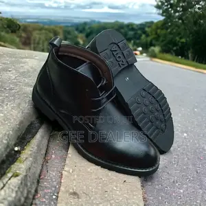 Men Official Boots >Laced Men Official Chelsea Boots