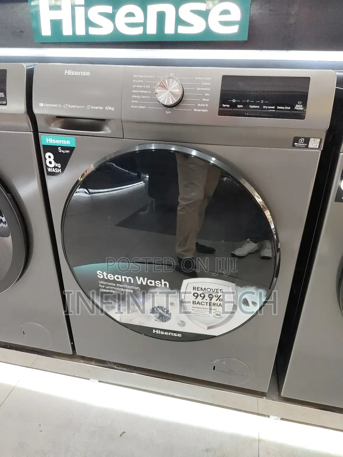 Hisense 8kg Wash & 5 Dry. Washing Machine