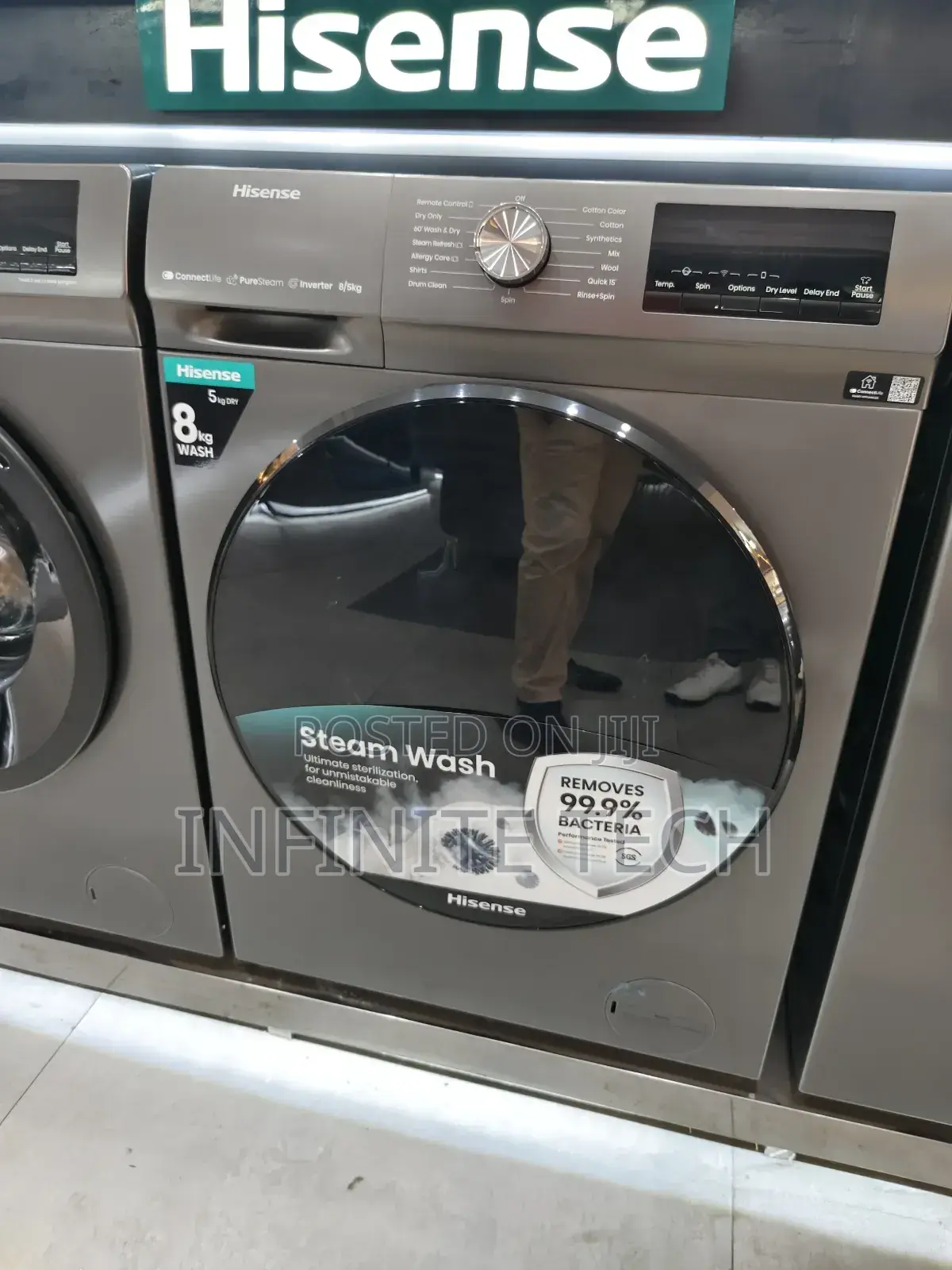 Hisense 8kg Wash & 5 Dry. Washing Machine