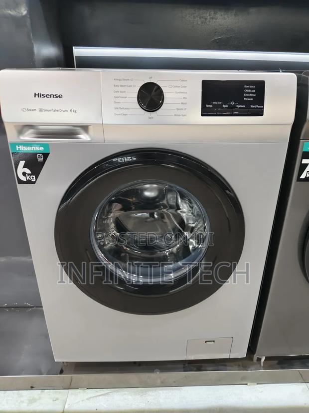 Hisense 6kg Front Load Washing Machine - thumbnail 3