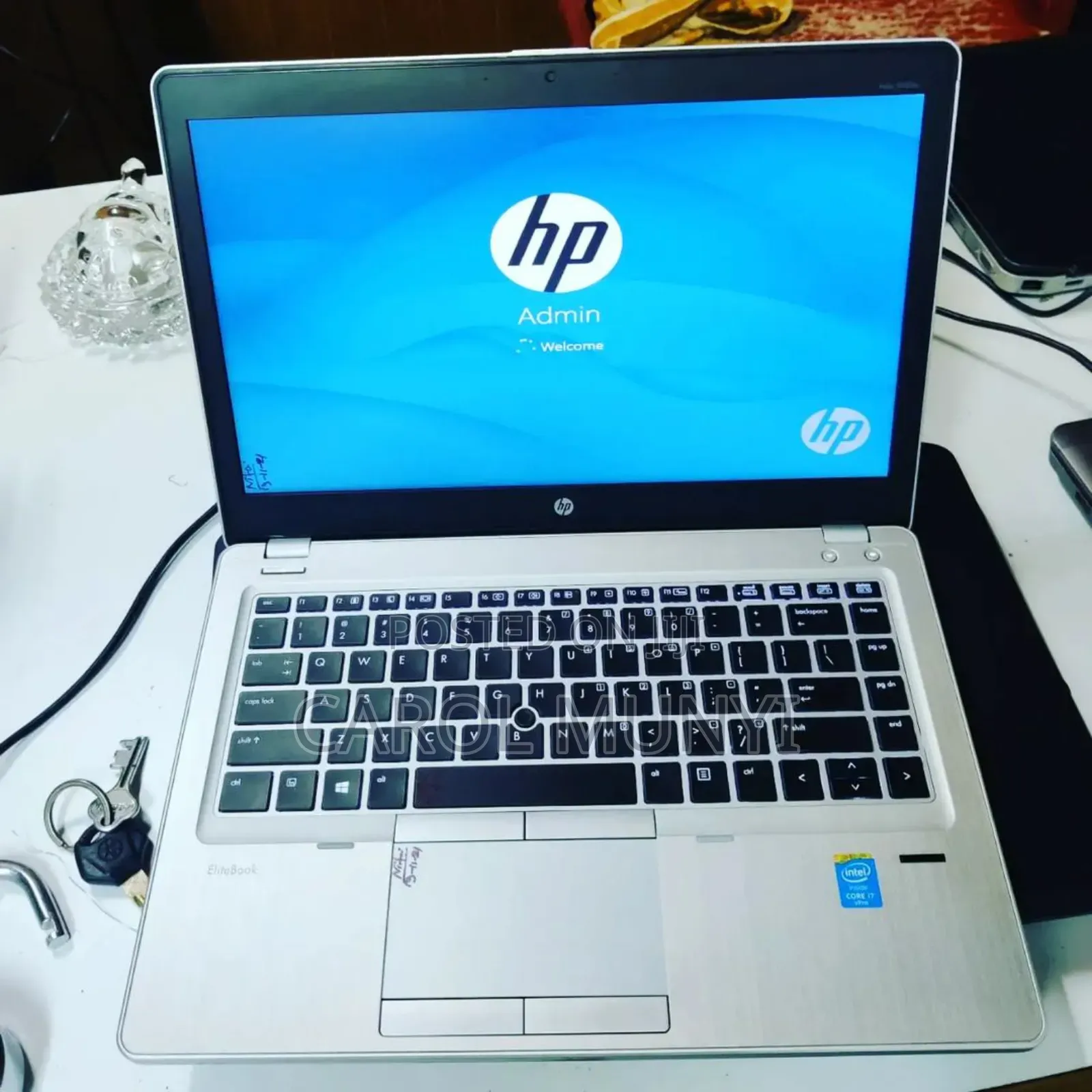 New Laptop HP EliteBook Folio 9480M 8GB Intel Core I7 HDD 500GB
