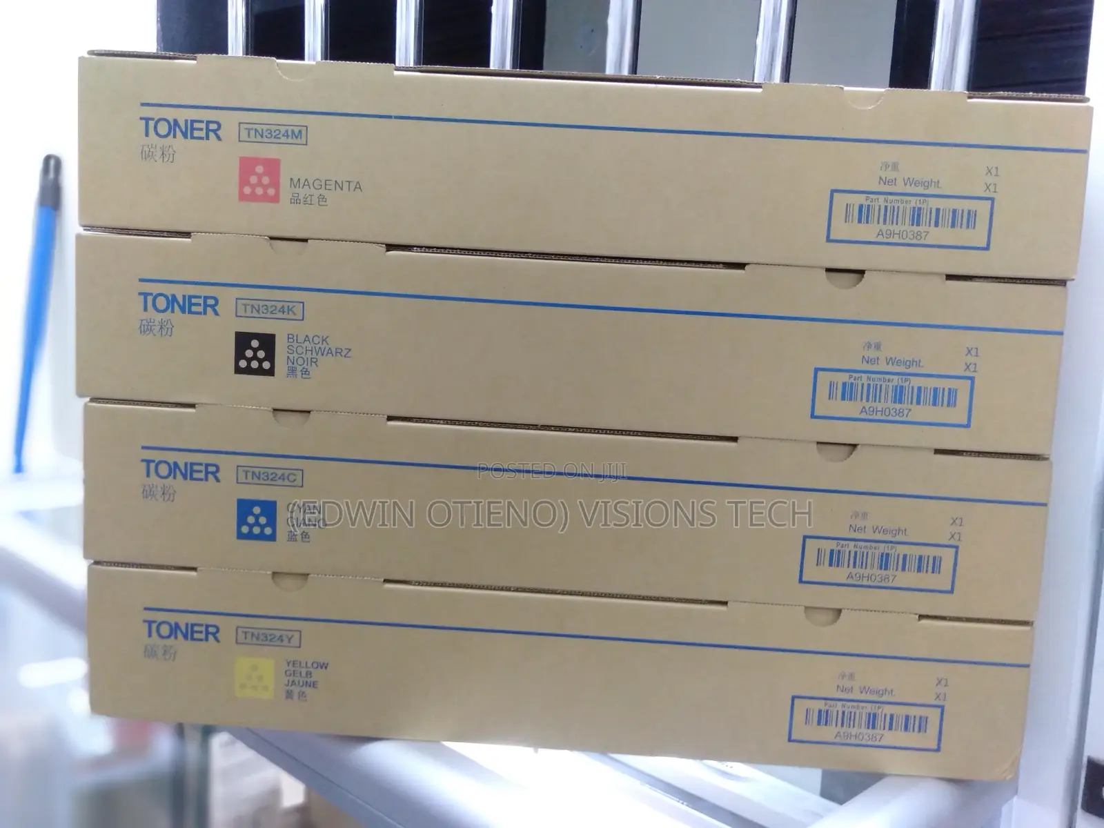 Konica C258/C308/C368/C454/C554/C454e/C554e Toner(TN324/512)