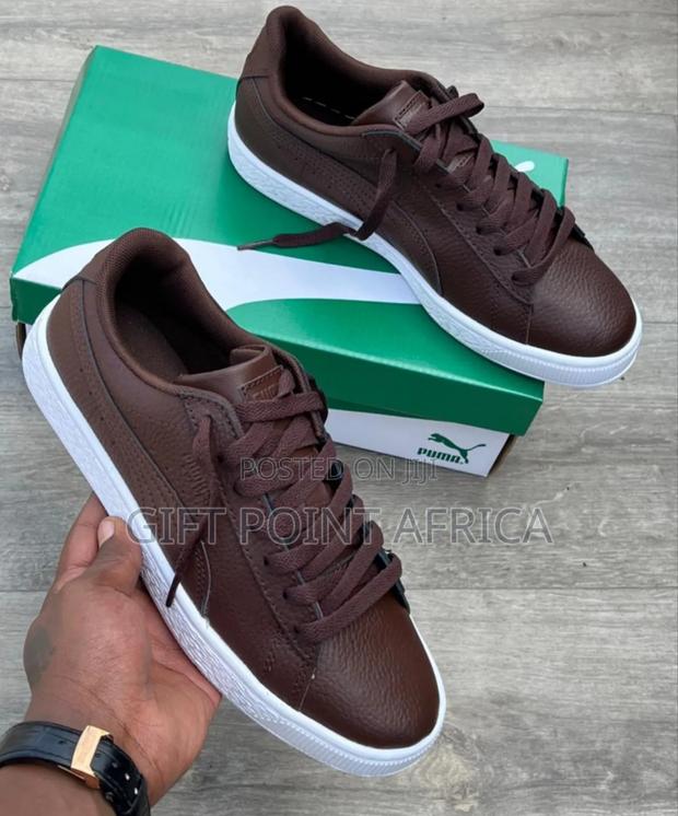Dark Brown Puma Sneakers for Men - thumbnail 3