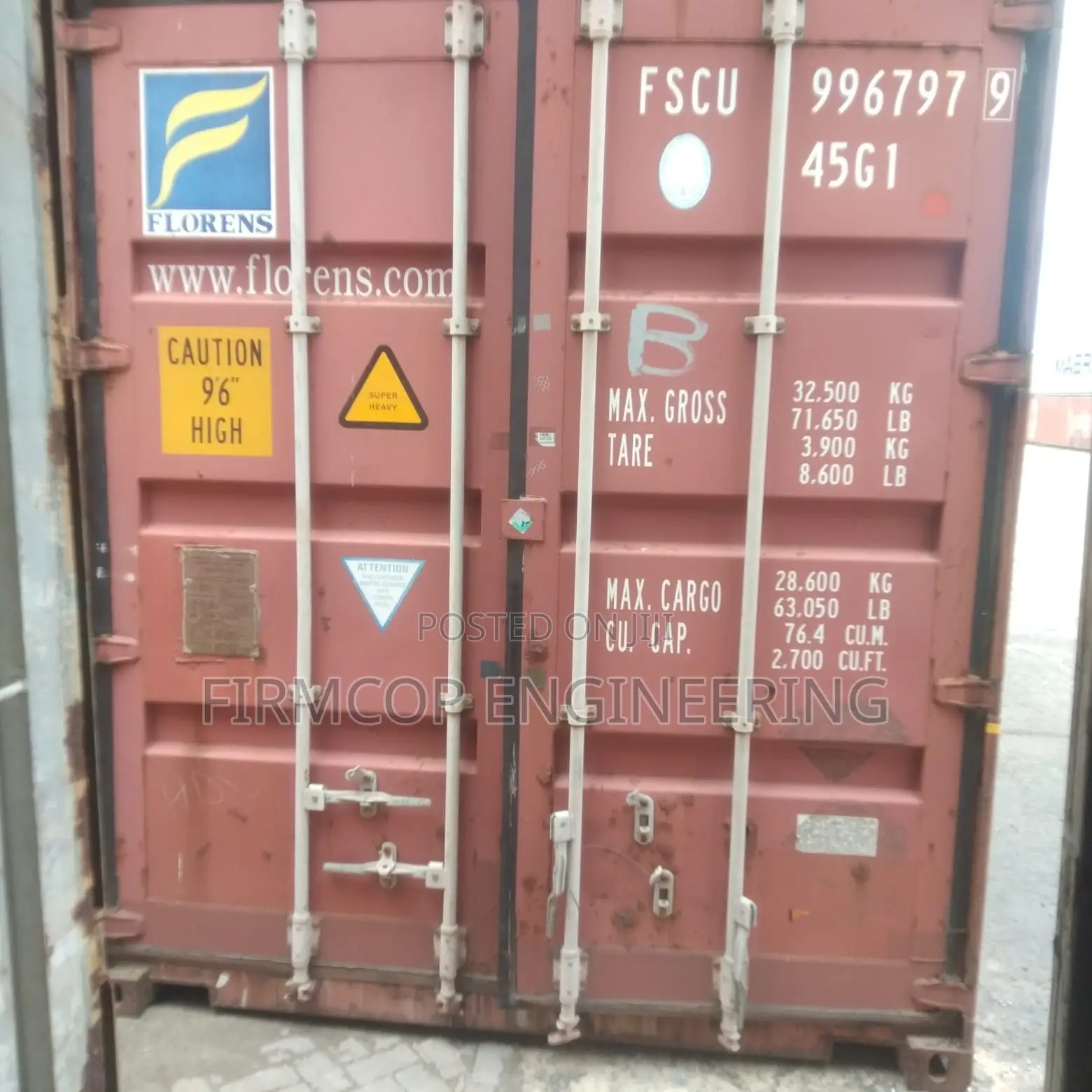 All Units of Containers Available-Hc and LC