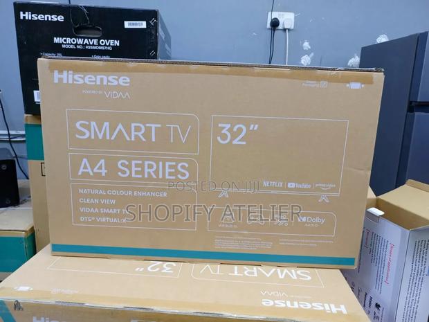 Hisense 32" Smart Frameless Tv Powerd by Vidaa - main view