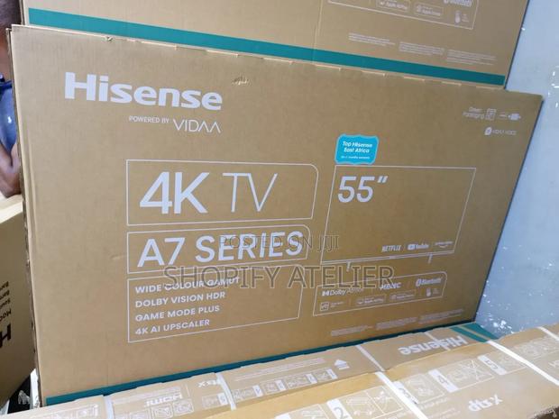 Hisense 55" A7 Series Smart Frameless Powered by Vidaa - thumbnail 2
