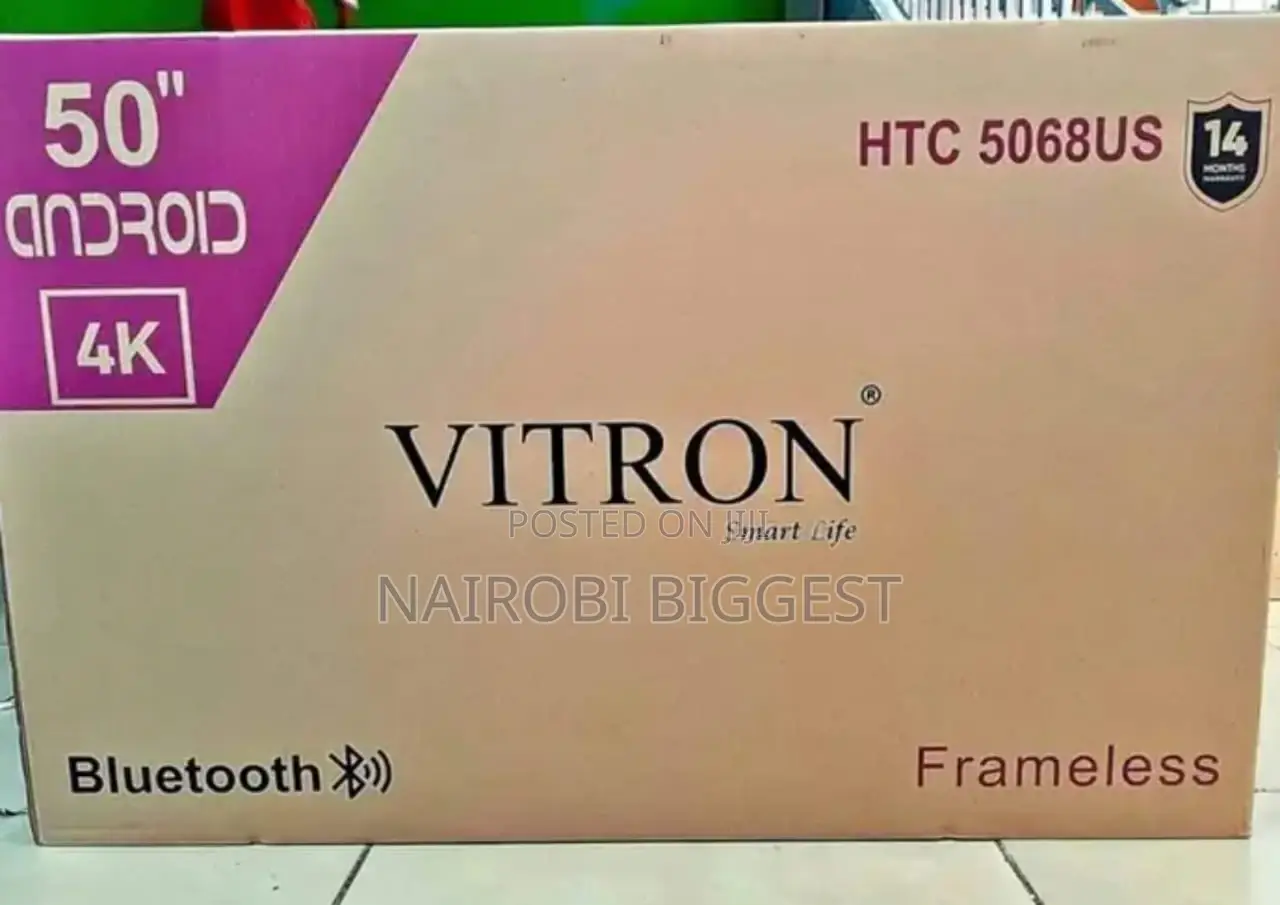 Vitron 50 Inches Android 4k Smart Tv