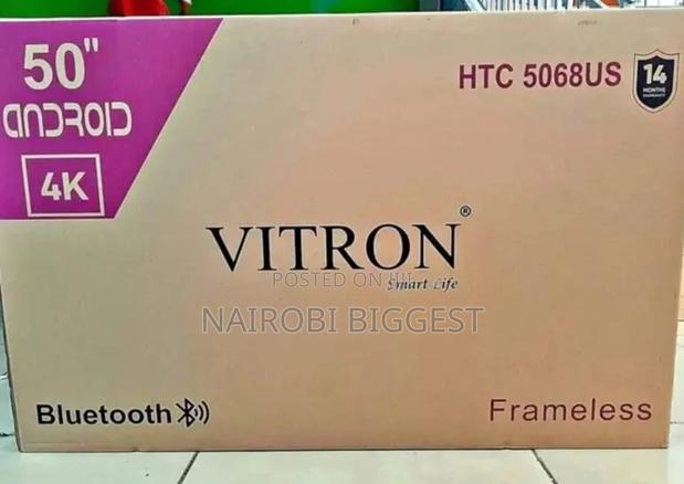 Vitron 50 Inches Android 4k Smart Tv - main view