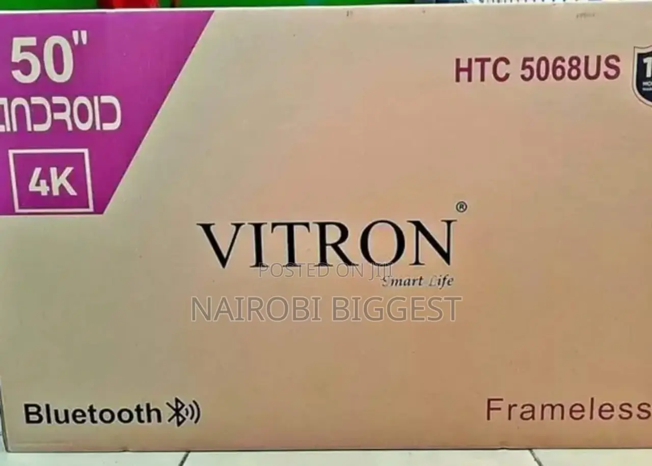 Vitron 50 Inches Android 4k Smart Tv