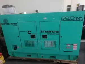 Cummins 62kva With Stamford Alternator Quality Assurance