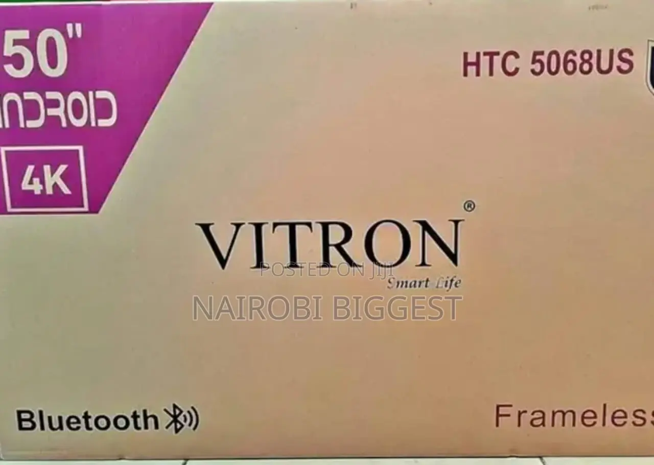 Vitron 50 Inches Smart 4k Android Television