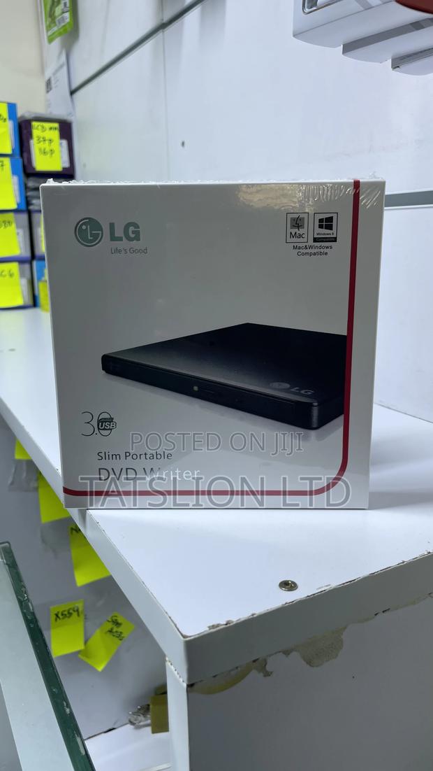 LG Portable DVD Burner Drive Ultra-Slim