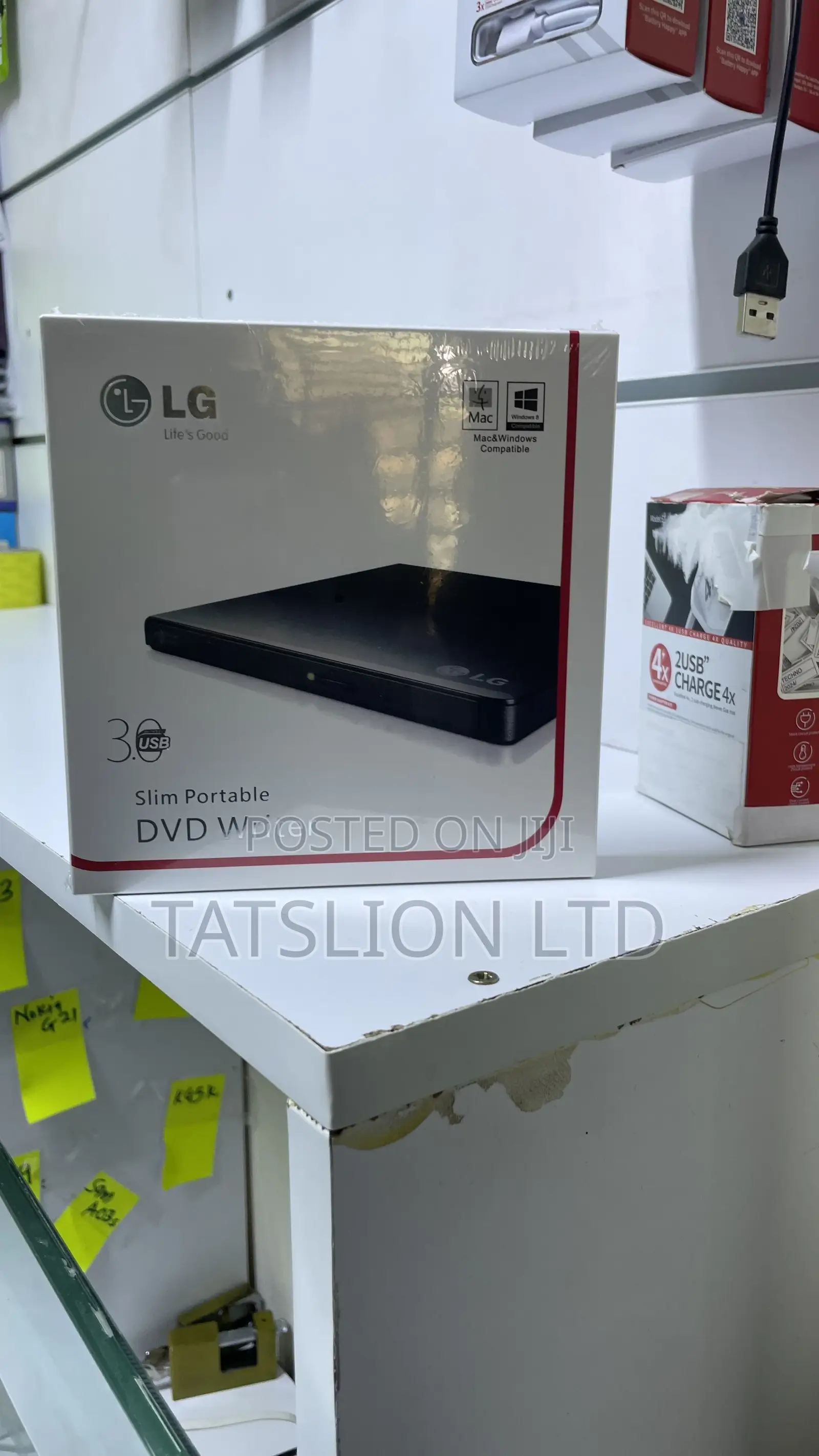 LG Portable DVD Writer New