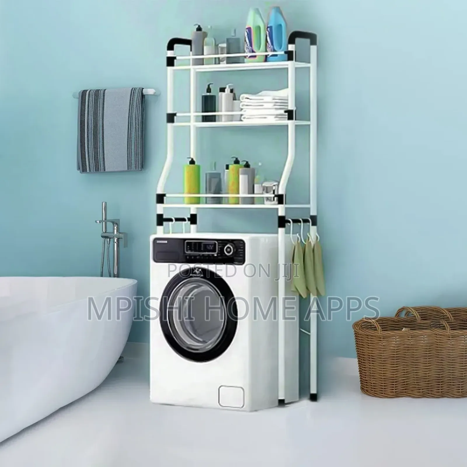 Washing Machine Organizer Rack