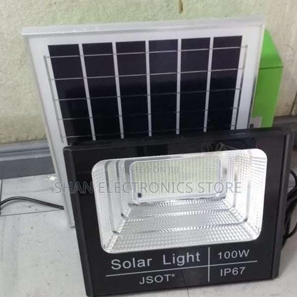 Durable Jsot 100w Solar Floodligt- Quality Light - main view
