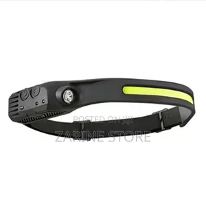 Silicone Sensor Headlamp Headlights With a Charging Cable