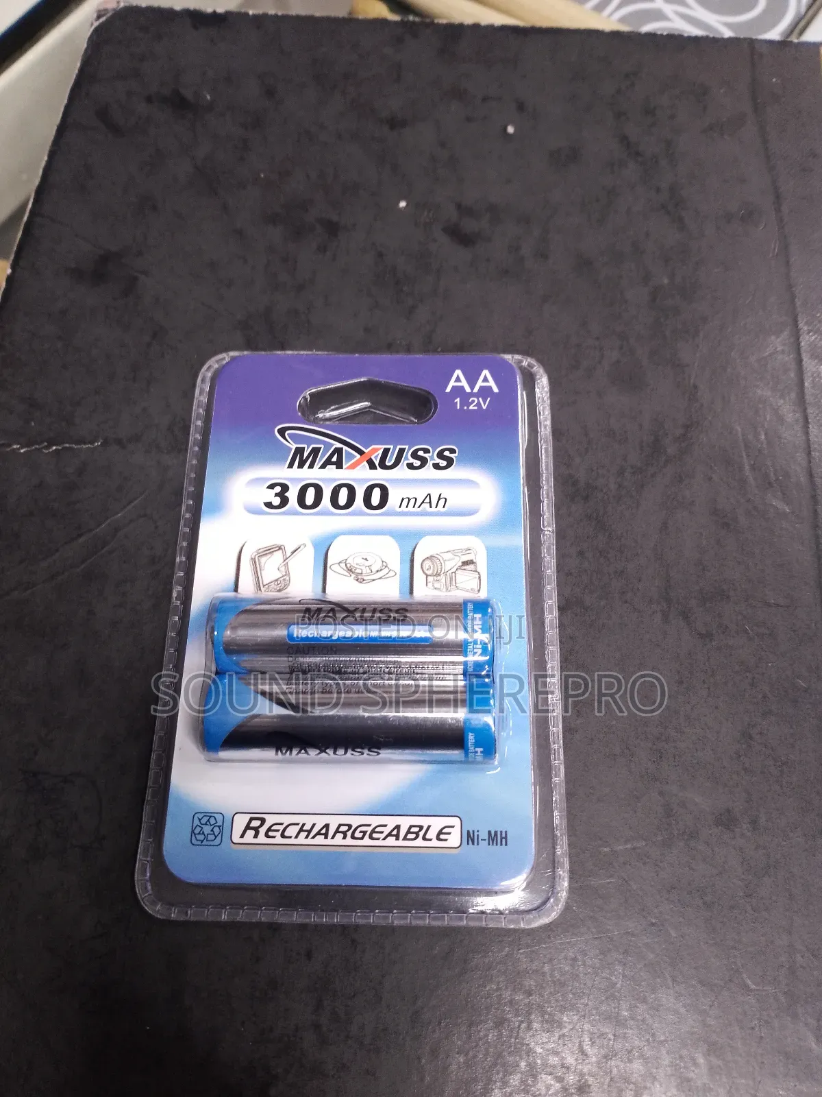 Maxuss 3000 Mah AA Rechargeable Battery
