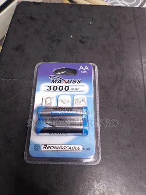 Maxuss 3000 Mah AA Rechargeable Battery