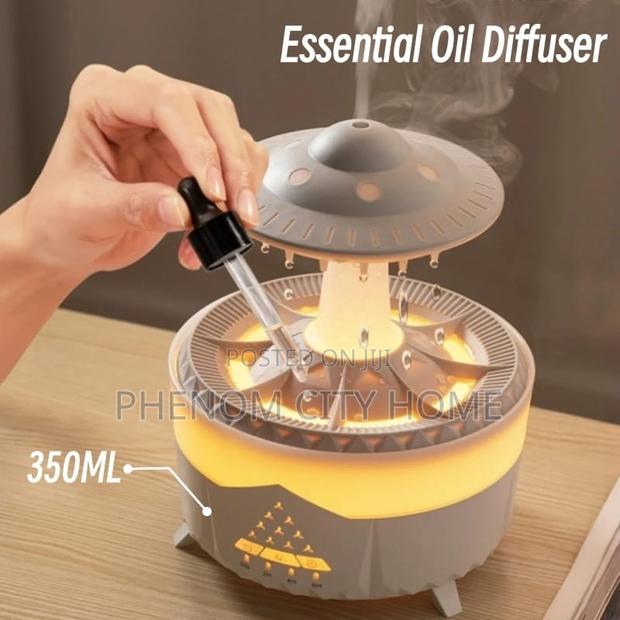 Water Raindrops Ultrasonic Air Humidifier - thumbnail 2