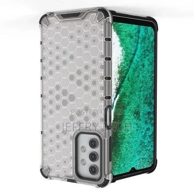 Phone Case for Silicone Honeycomb Clear Case for Samsung A32