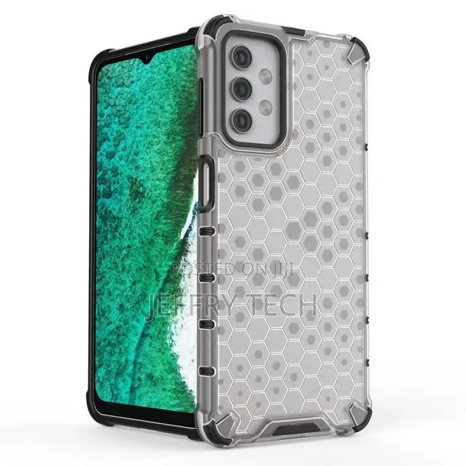 Phone Case for Silicone Honeycomb Clear Case for Samsung A32