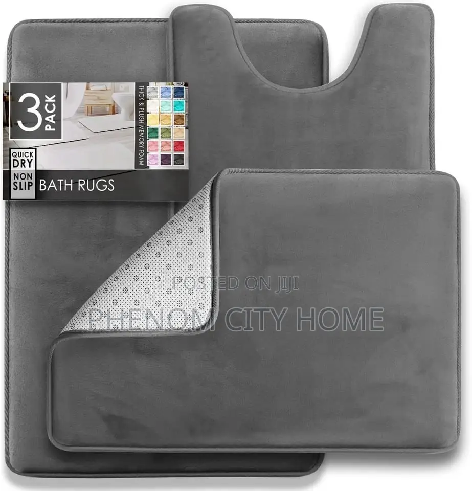 3pc Bathroom /Toilets Mats