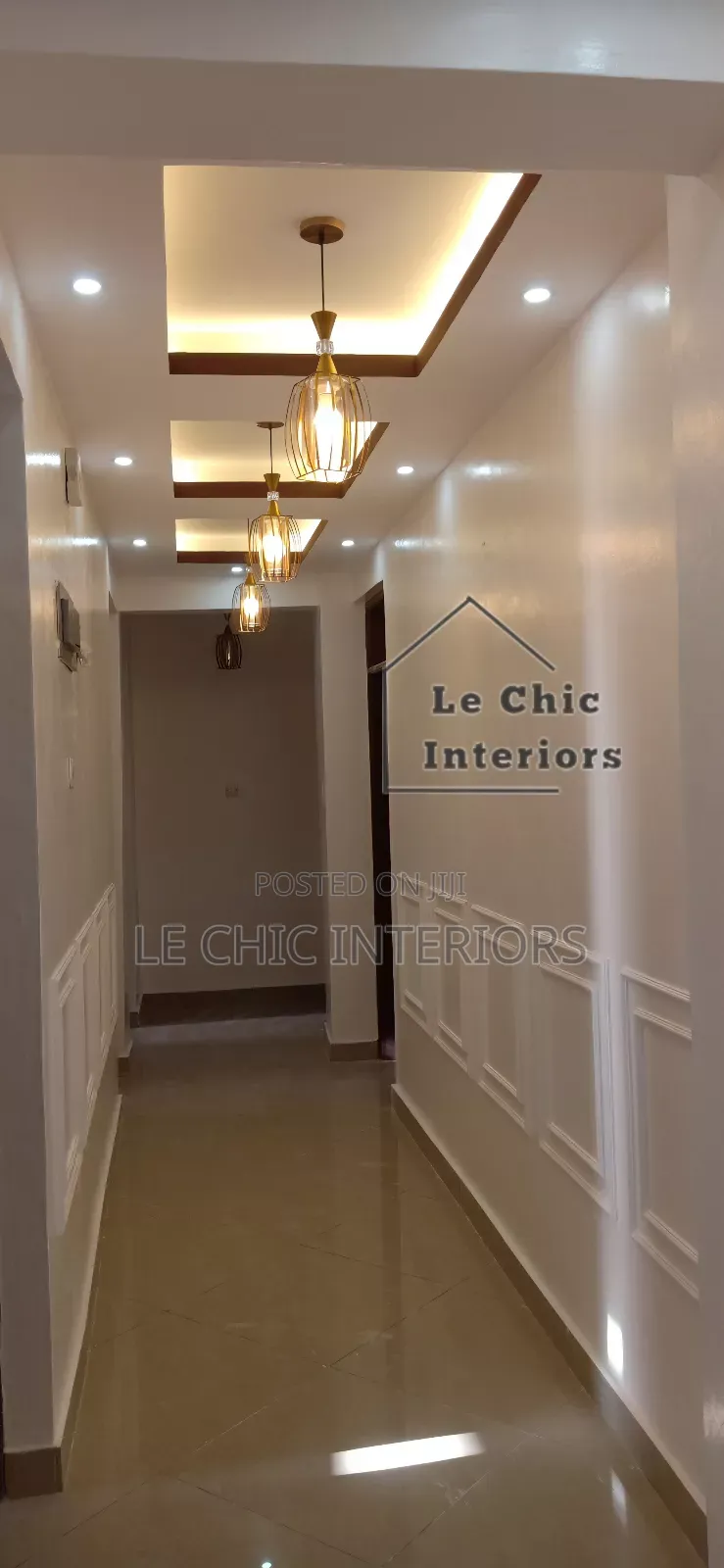 Gypsum Ceiling and Lights Installation