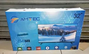 Amtec 32inches Frameless Smart Android Tv With Bluetooth