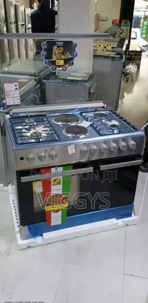 Brand New VON 4+2 Electric Cooker With Gas Compatiment VON