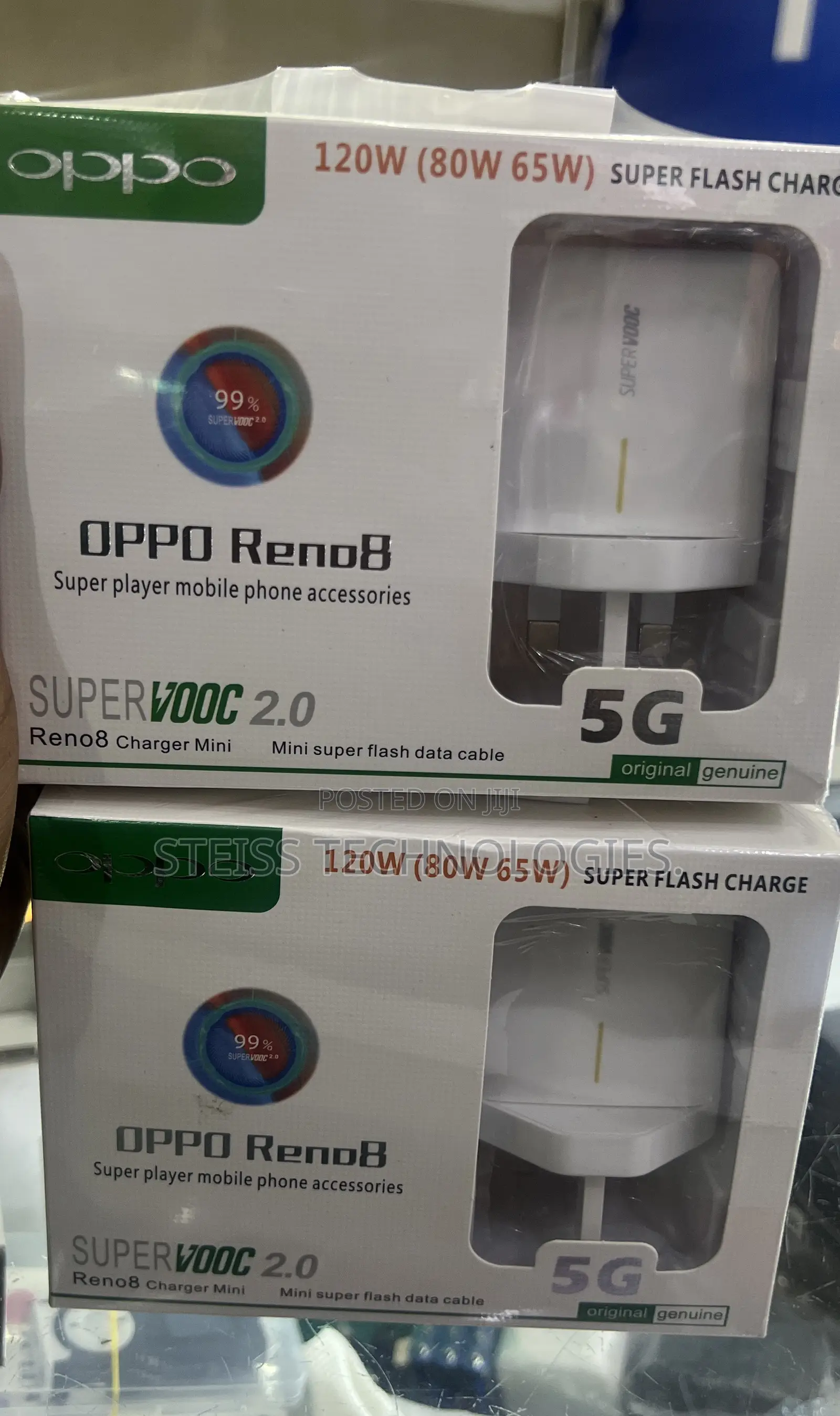 Oppo Reno 65watts Fast Charger.