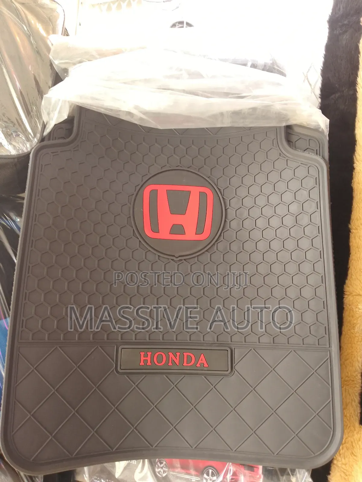 Buy Best Red Logo Honda Car Floor Mats/ Rubber Honda Mats