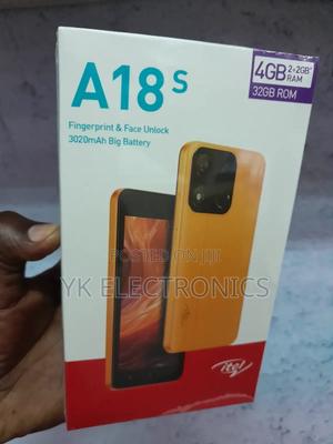 New Itel A18s 32 GB Black - main view