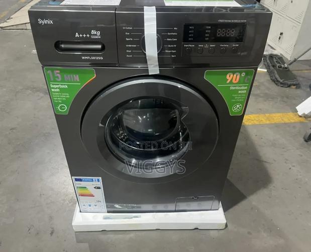Brand New Syinix 8kgs Front Load Washing Machine SYW8KG