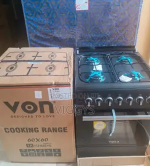 Quality 60*60 Von 4gas Standing +Electric Oven Von4ge