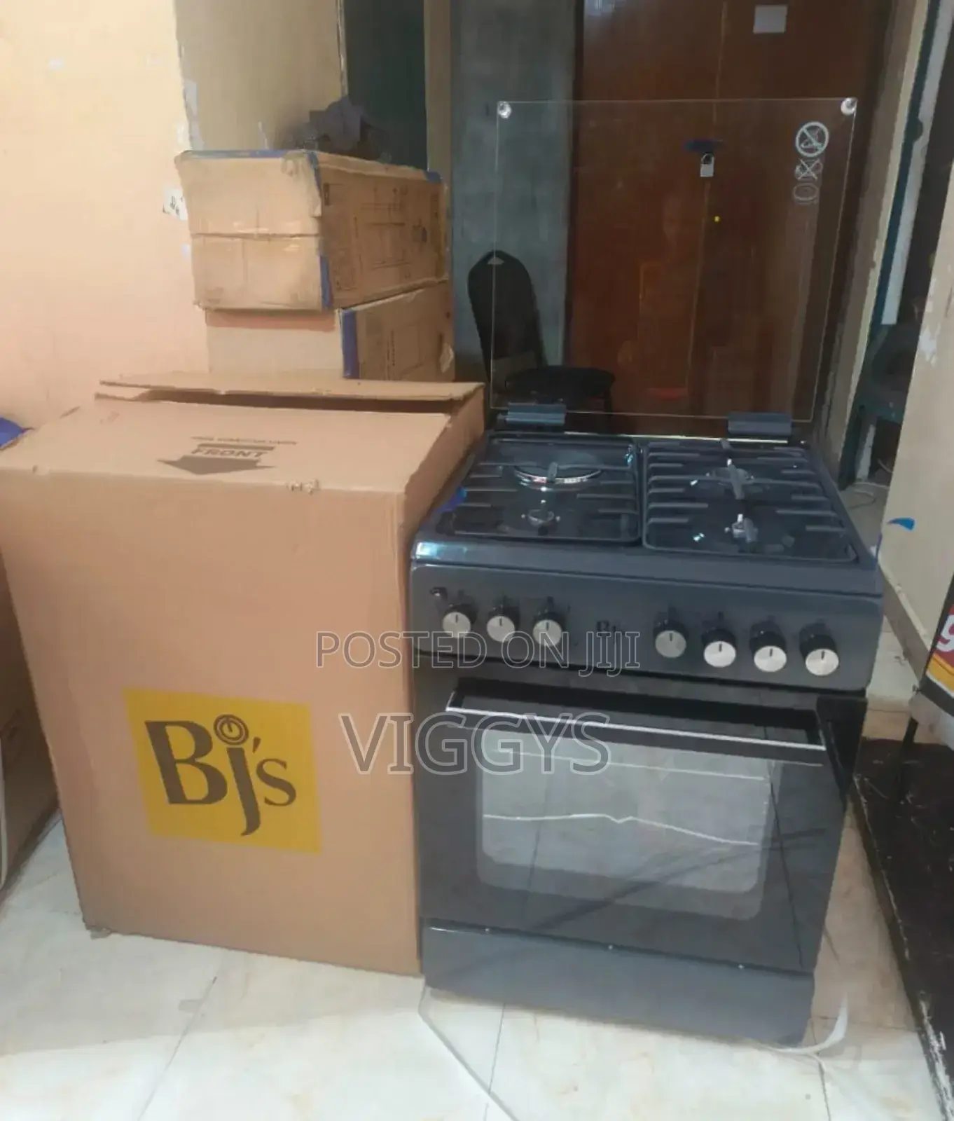 BJS 60X60 3-Gas+1 Hot Plate Cooker Bjs3+1eh