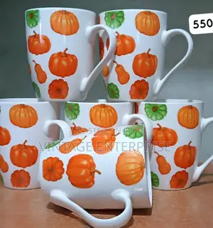 Quality Set of Six Tea Cups (Tea Cups )- Kitchen Accs)