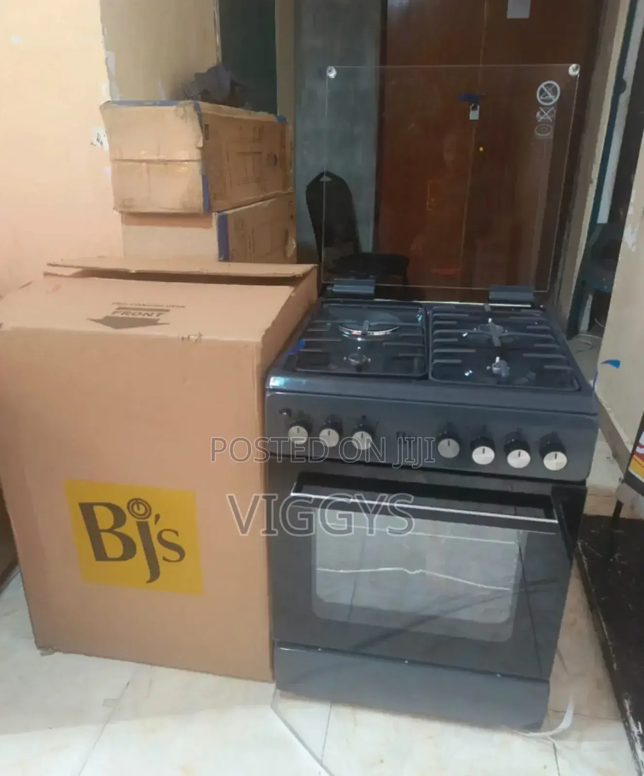 Durable BJS 60X60 3-Gas+1 Hot Plate Cooker BJS3+1EH