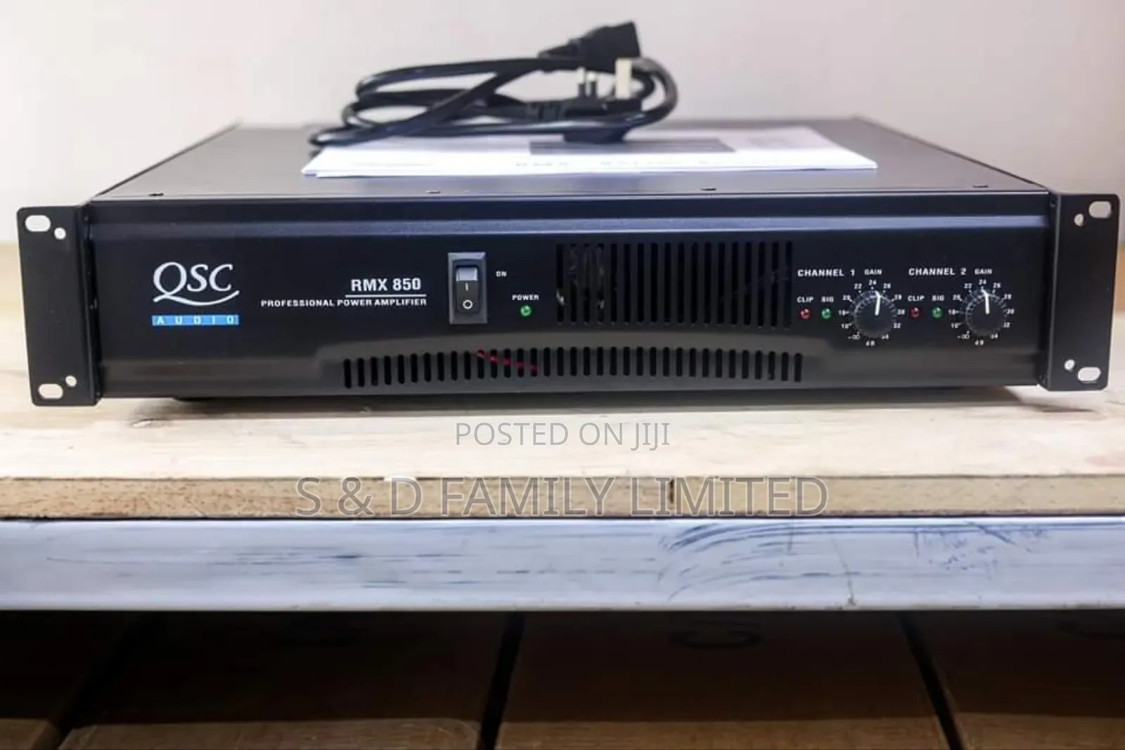 QSC RMX 850 Power Amplifier